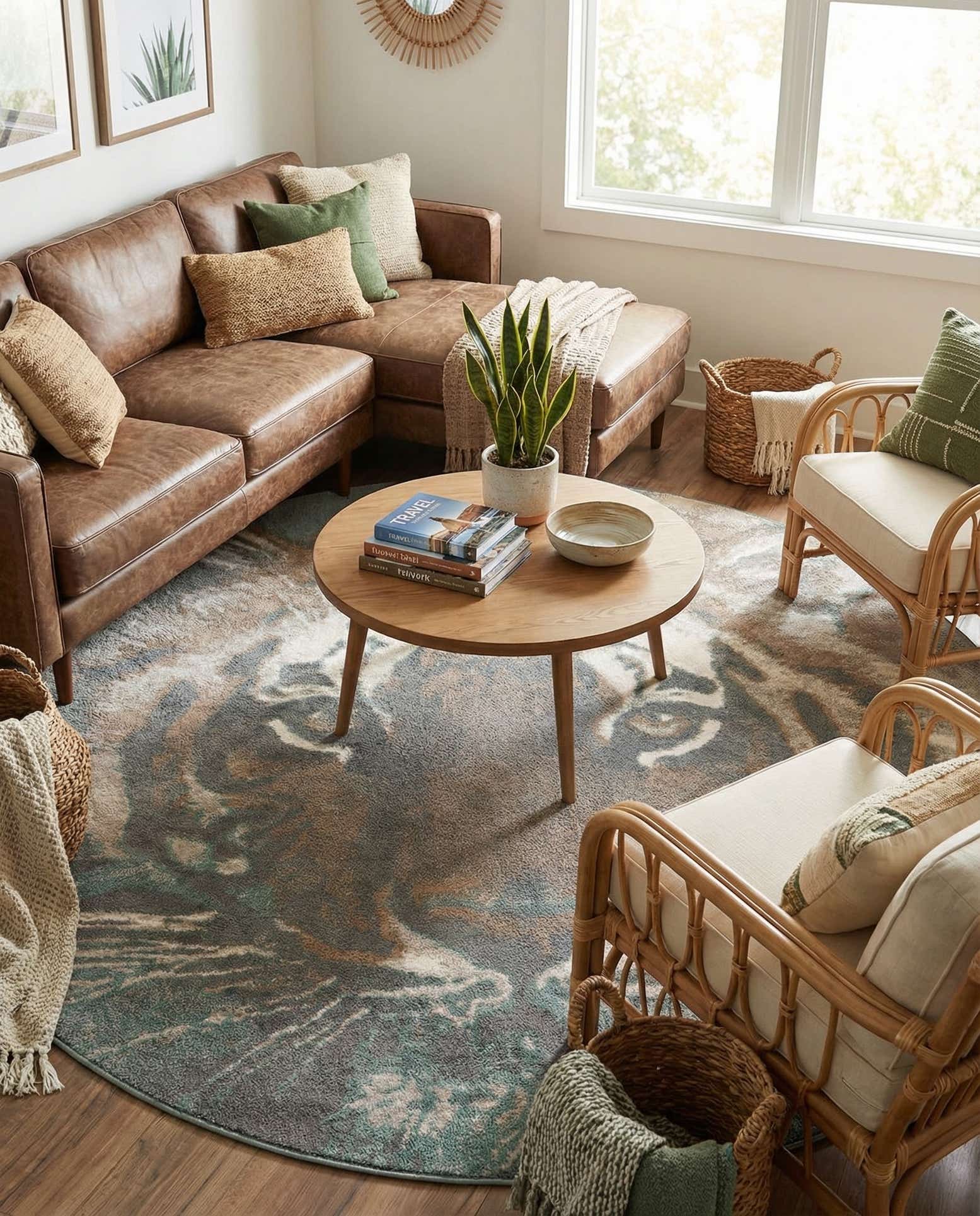 7' 10 x 7' 10 Savannah Round Rug