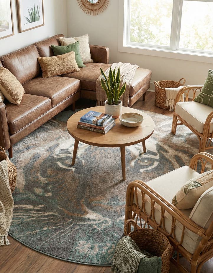 7' 10 x 7' 10 Savannah Round Rug