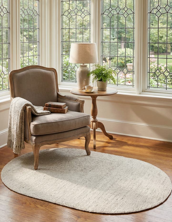 3' 1 x 5' 1 Hand Woven Jill Zarin English Mano...