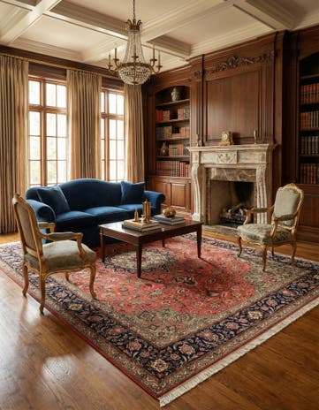 6' 7 x 10' 2 Tabriz Rug