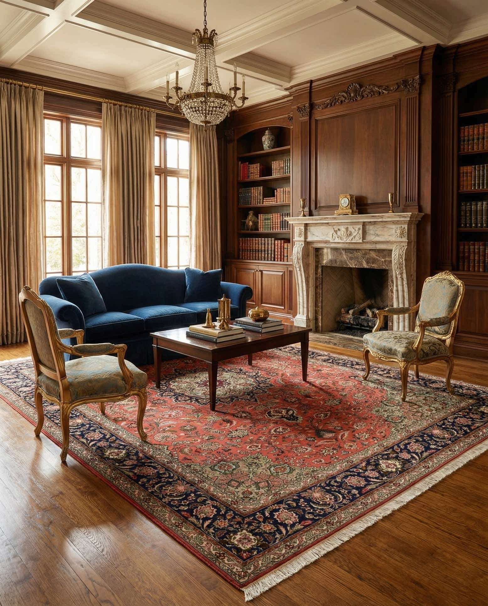 6' 7 x 10' 2 Tabriz Rug