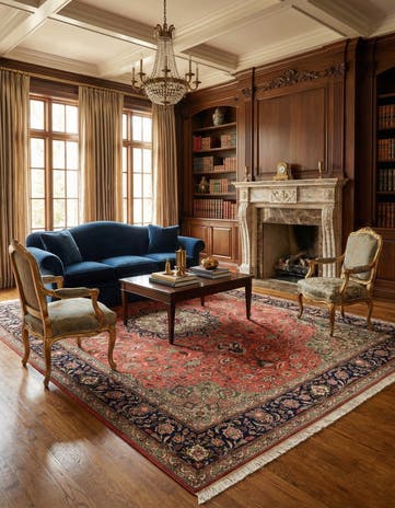 6' 7 x 10' 2 Tabriz Rug