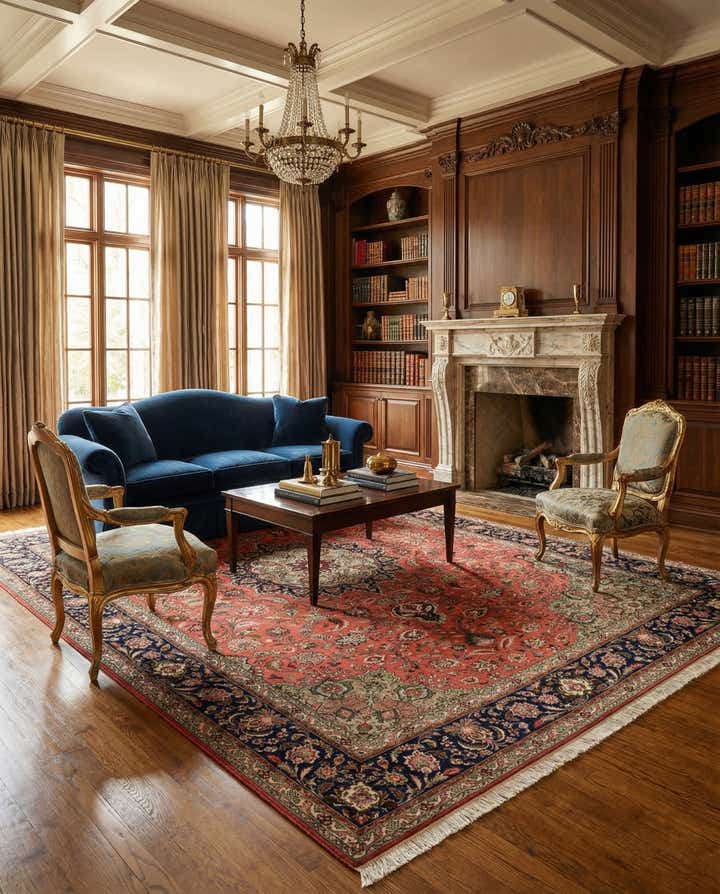 6' 7 x 10' 2 Tabriz Rug