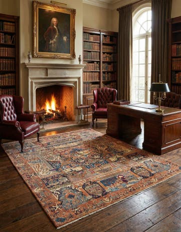 9' 6 x 13' Kashmar Wool Rug
