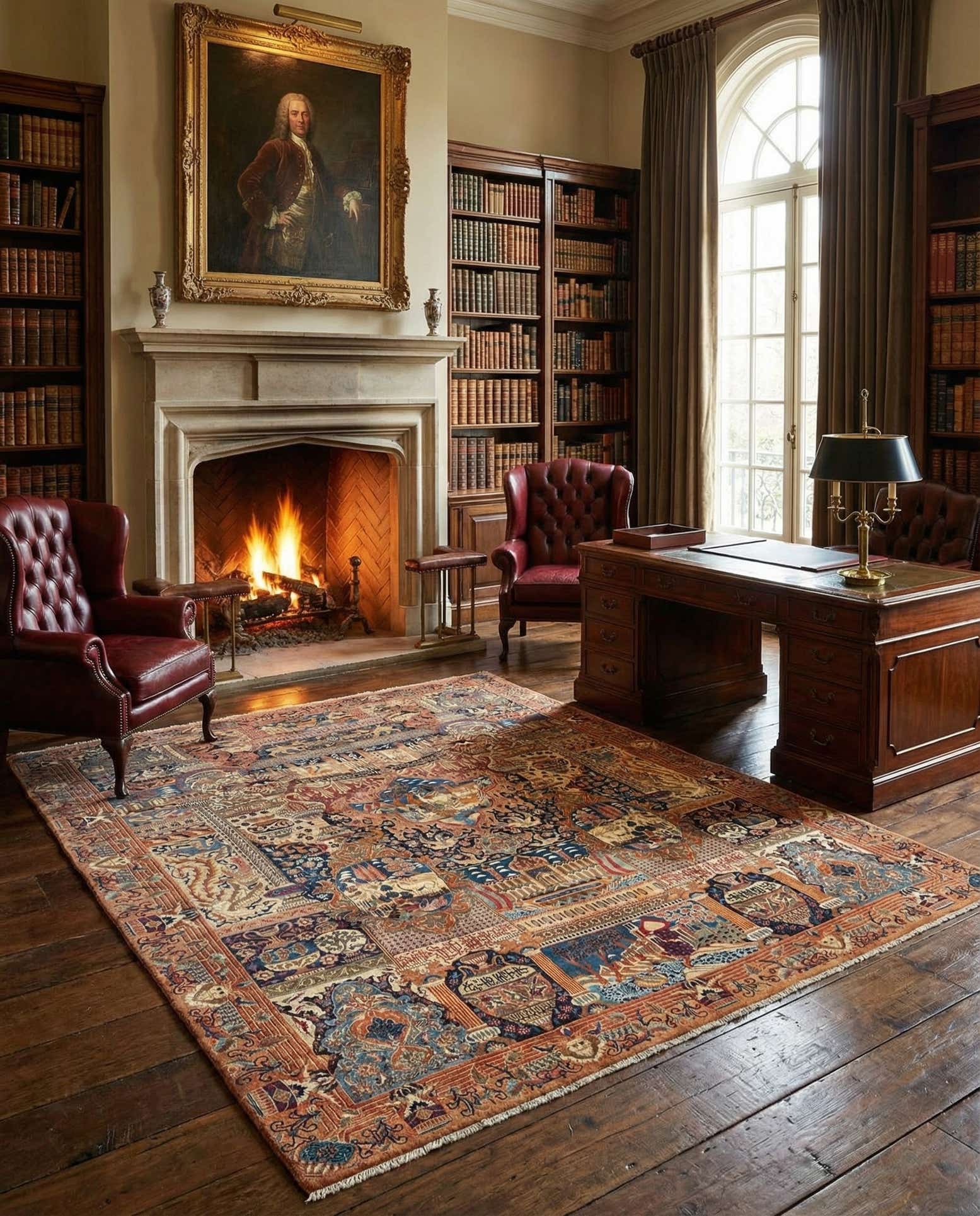 9' 6 x 13' Kashmar Wool Rug
