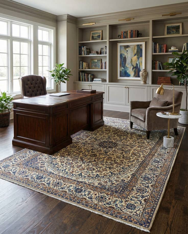 Detail image of 6' 11 x 10' 2 Nain Rug