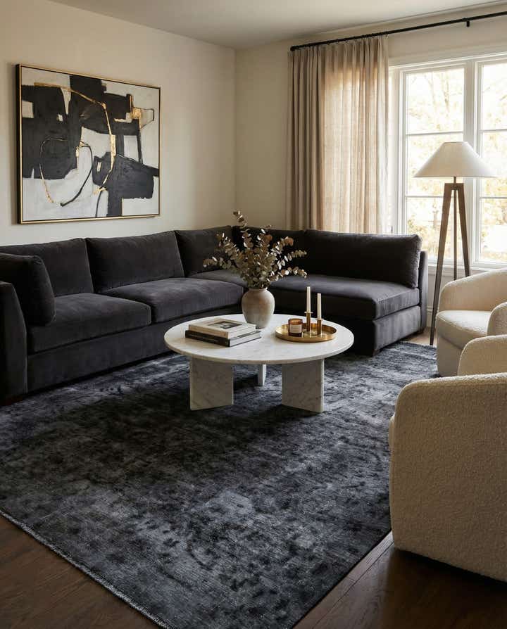 7' 9 x 11' 4 Hand Knotted Ultra Vintage Persian Wool Rug