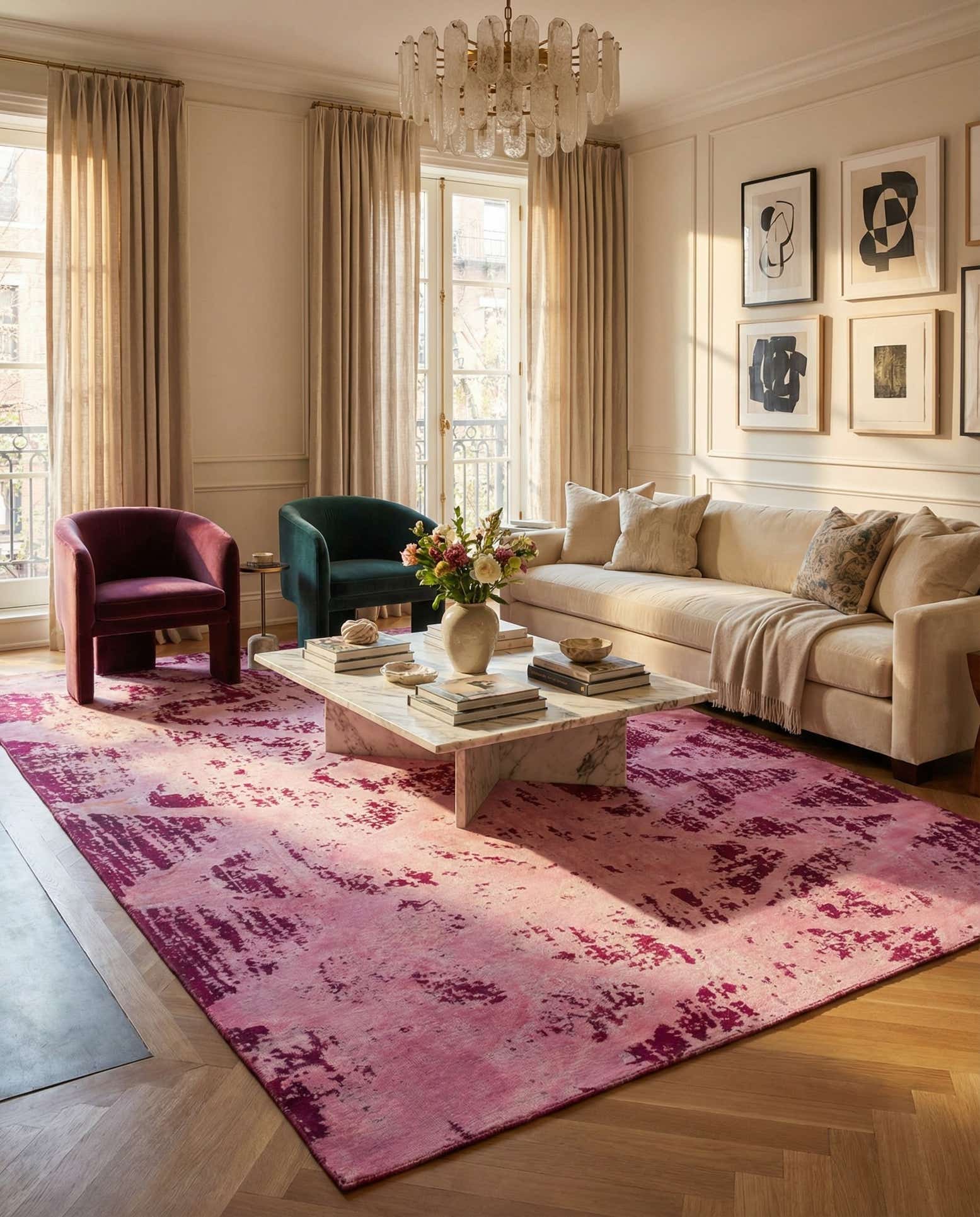 9' x 12' 9 Hand Knotted Ultra Vintage Persian Wool Rug