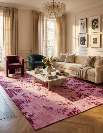 9' x 12' 9 Hand Knotted Ultra Vintage Persian Wool Rug