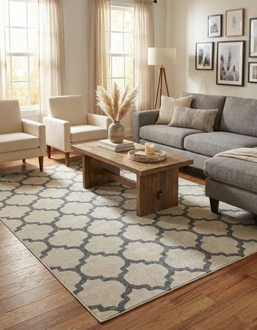 6' x 9' Lattice Rug