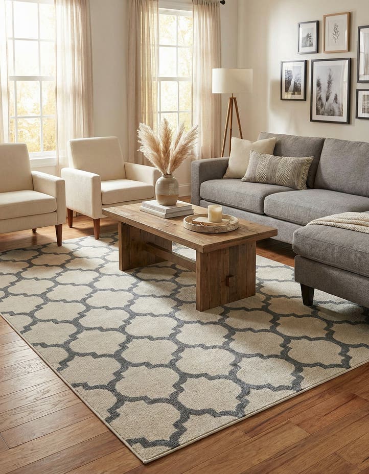 6' x 9' Lattice Rug
