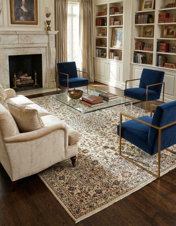 8' 1 x 11' 2 Kashan Rug