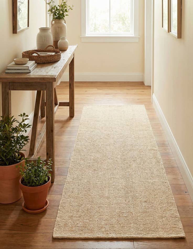 Detail image of 2' x 6' 1  Hand Woven Jill Zarin English Manor Wool Runner Rug