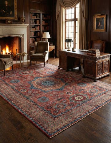 9' 8 x 13' 9 Amina Wool Rug