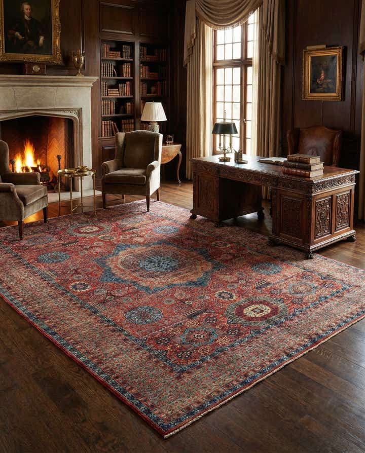 9' 8 x 13' 9 Amina Wool Rug