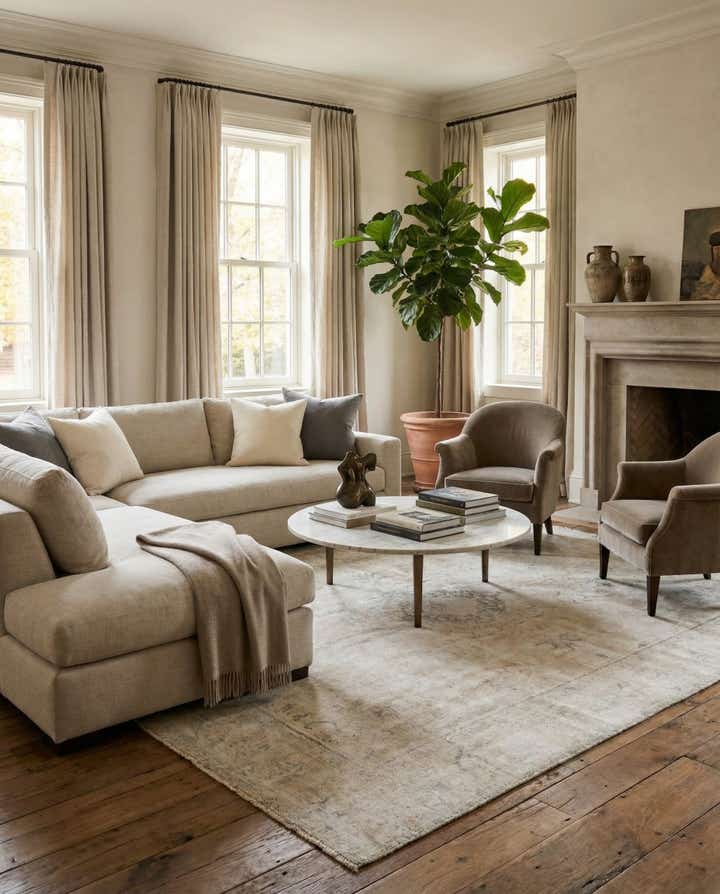 7' 5 x 10' 6 Hand Knotted Ultra Vintage Persian Wool Rug