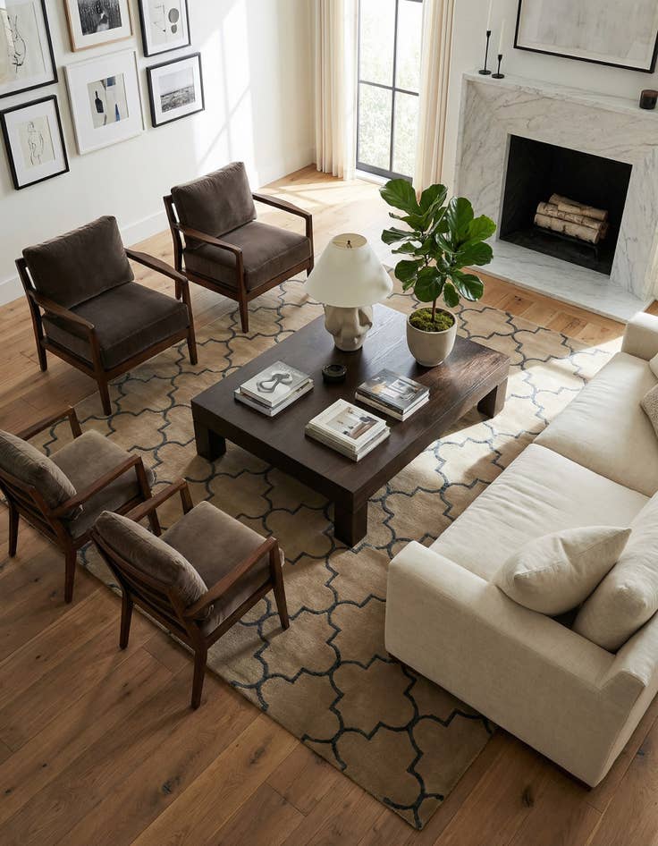 Detail image of  8' x 10' Luna Rug