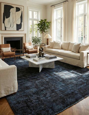 9' 5 x 12' 2 Hand Knotted Ultra Vintage Persian Wool Rug