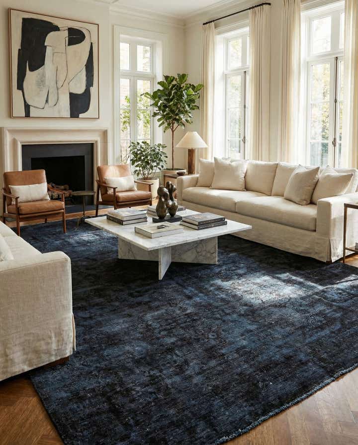 9' 5 x 12' 2 Hand Knotted Ultra Vintage Persian Wool Rug