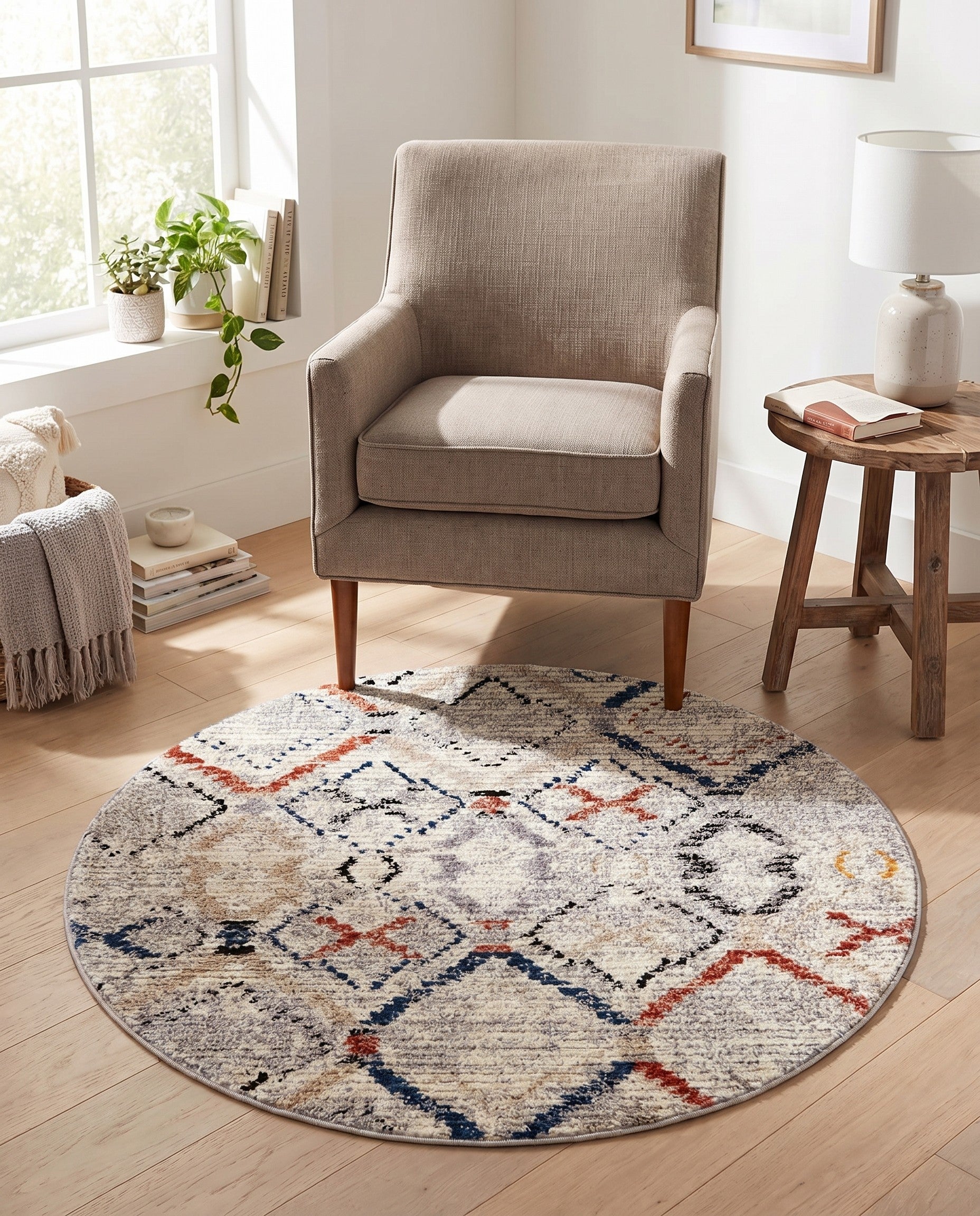 3' x 3' Tucson Round Rug
