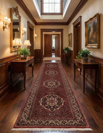 2' 9 x 11' 5 Bidjar Wool Runner Rug