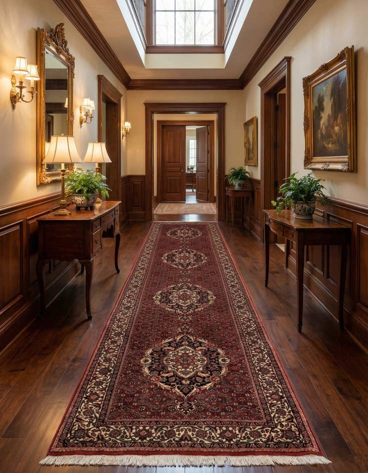 Detail image of 2' 9 x 11' 5 Bidjar Wool Runner Rug