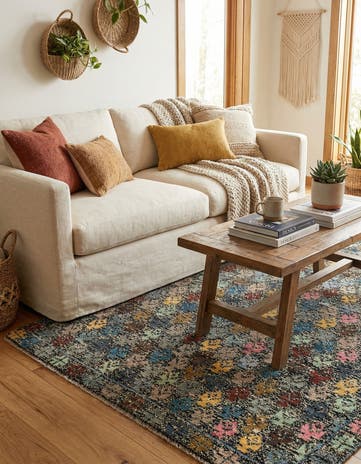 4' 1 x 6' Hand Knotted Darya Wool Rug