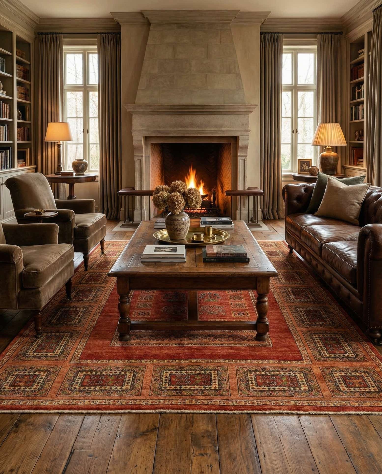 5' 7 x 7' 7 Luribaft Wool Rug