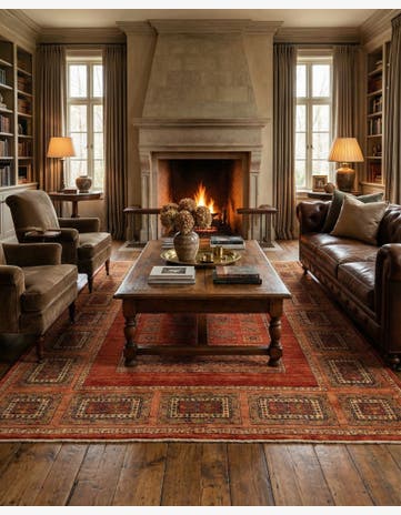 5' 7 x 7' 7 Luribaft Wool Rug