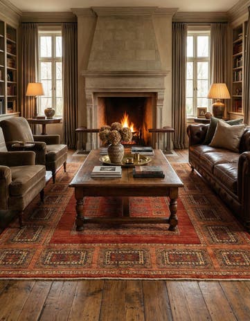 5' 7 x 7' 7 Luribaft Wool Rug