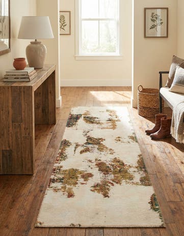 3' 2 x 8' 6 Hand Knotted Ultra Vintage Persian Wool Runner Rug