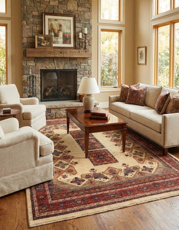 5' 2 x 7' 5 Kashkuli Rug