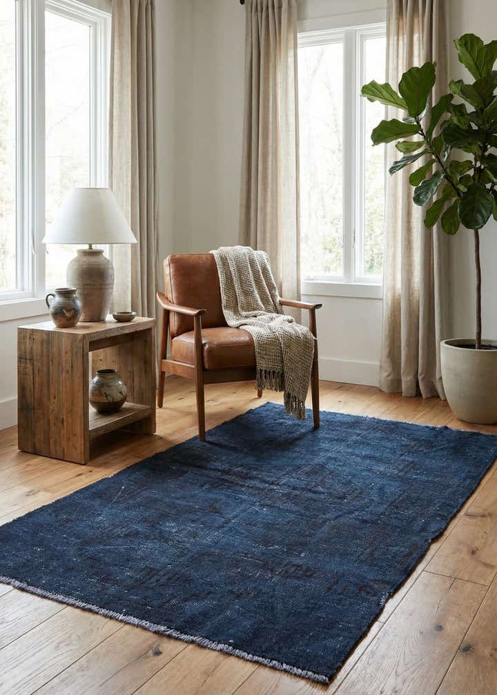 3' 3 x 6' Hand Knotted Ultra Vintage Persian Wool Rug