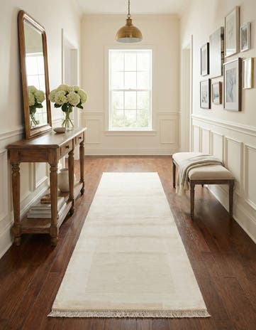 2' 7 x 10' 2 Hand Knotted Darya Runner Rug