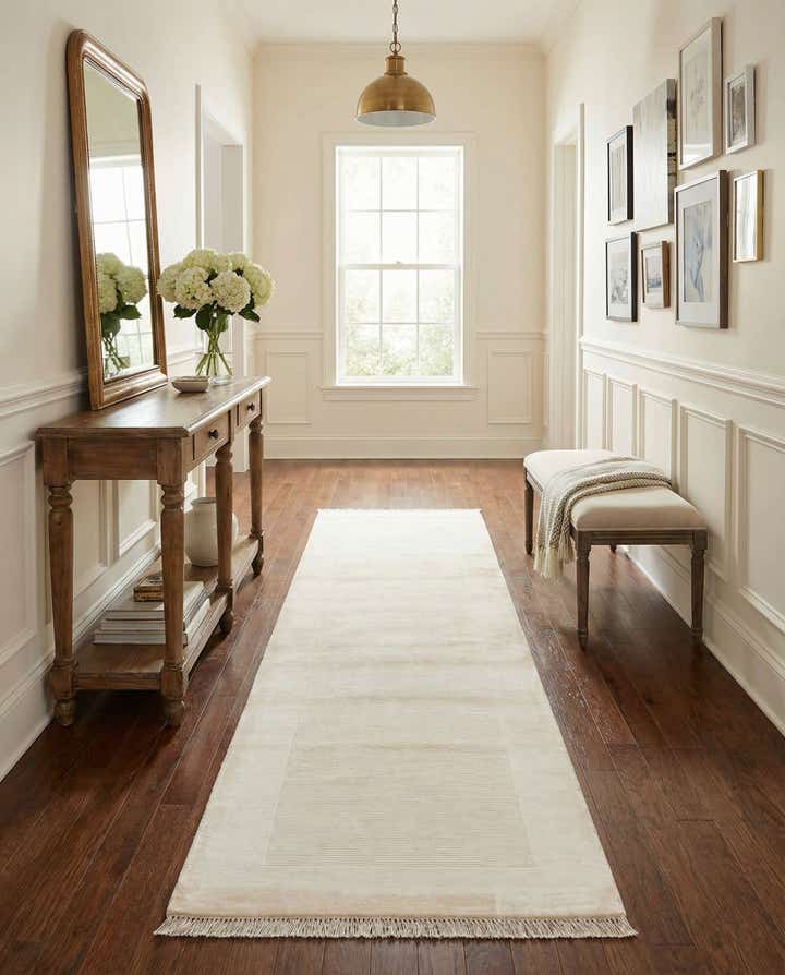 2' 7 x 10' 2 Hand Knotted Darya Runner Rug
