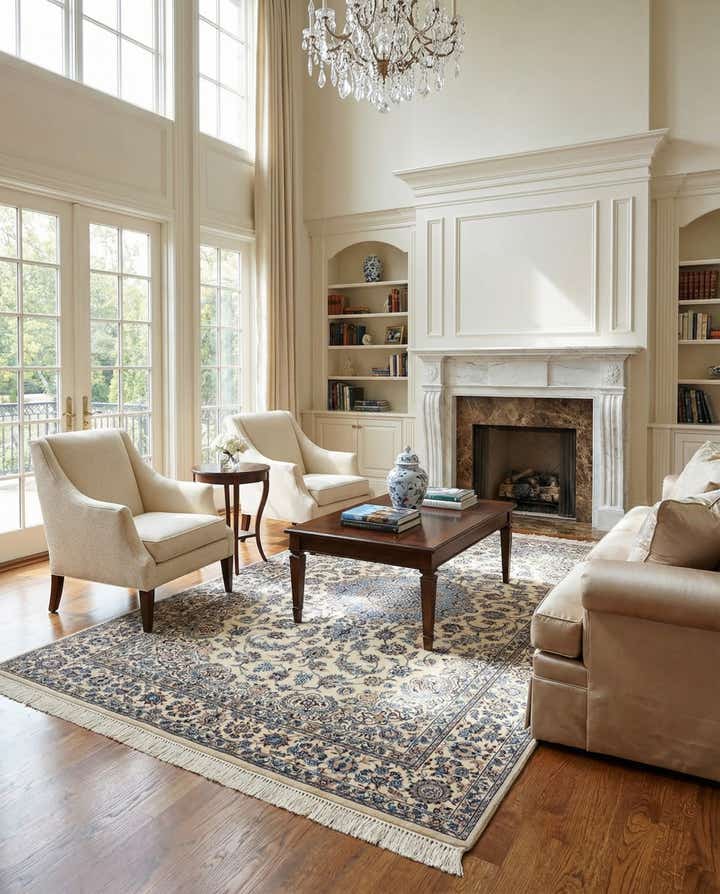 4' 5 x 7' 2 Nain Rug