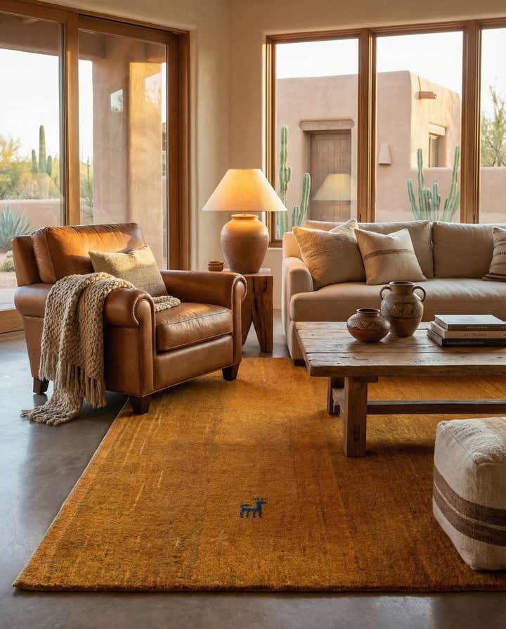 5' 1 x 6' 8 Gabbeh Shouli Rug