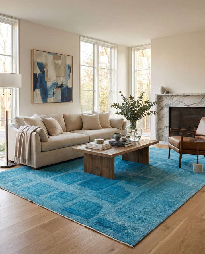 8' 2 x 10' 1 Hand Knotted Darya Wool Rug
