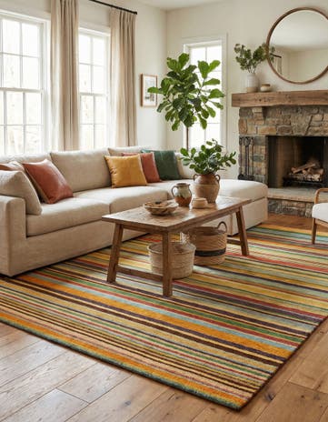5' 5 x 8' Juma Wool Rug