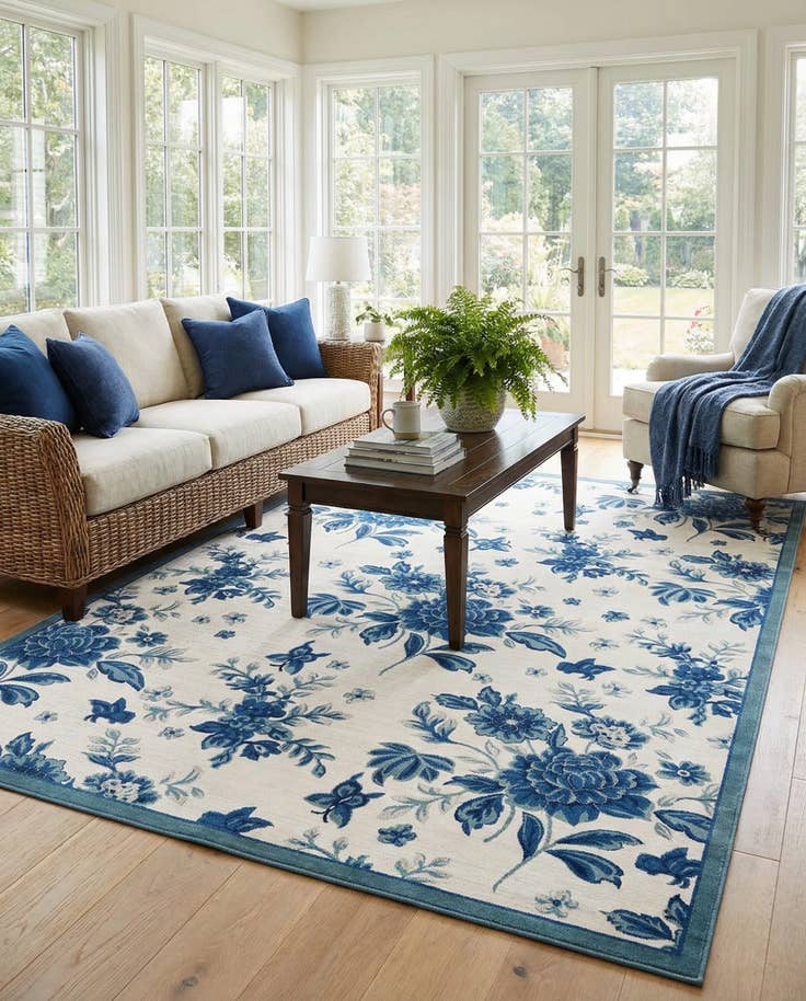Detail image of 9' x 12' Blossom Rug