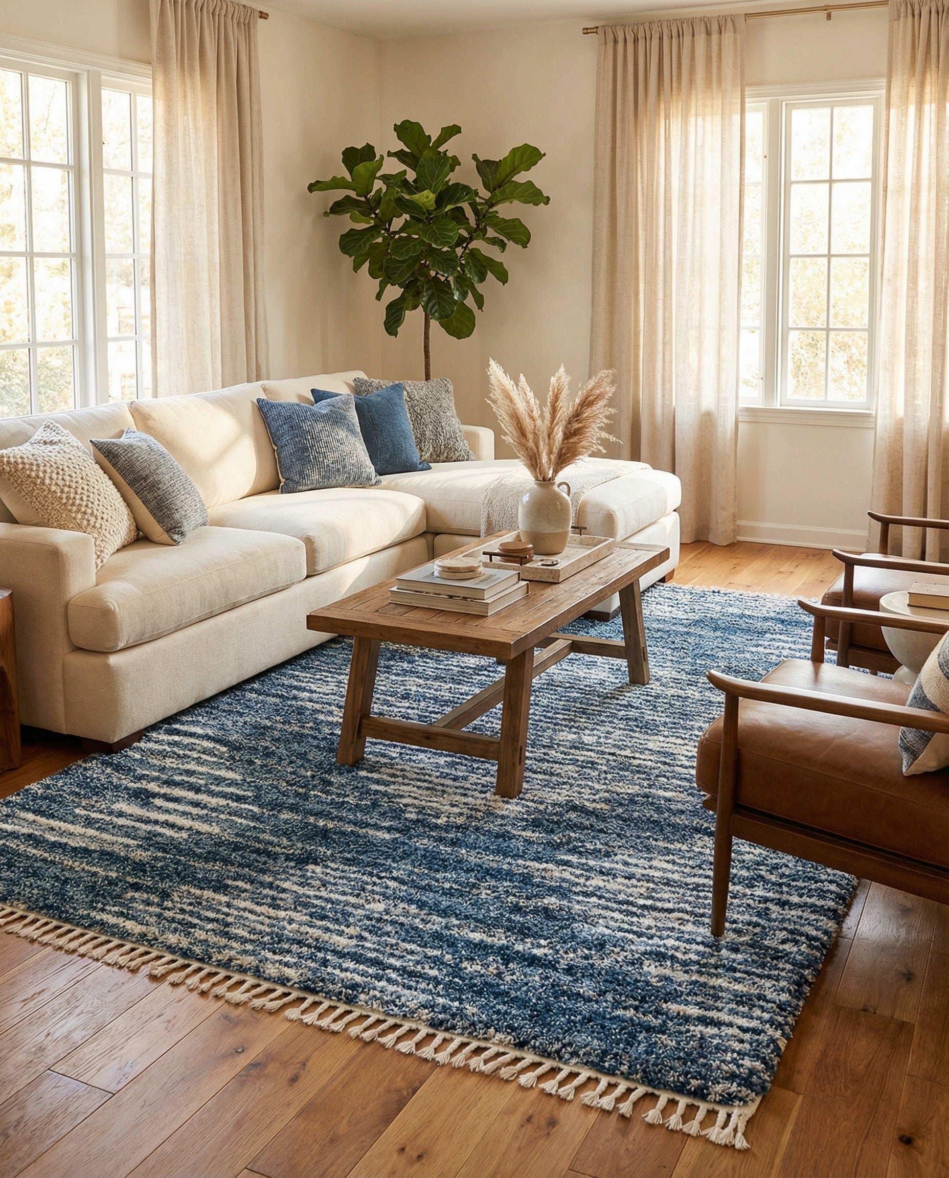  10' x 14' Serenity Shag Rug