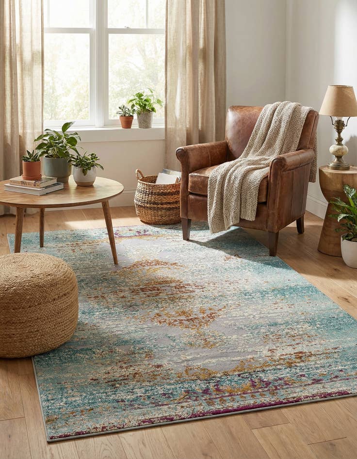 Detail image of  5' x 7' 10 Budapest Rug