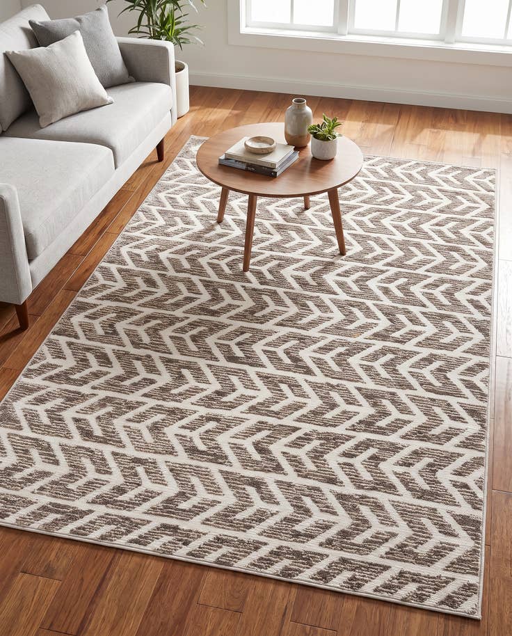 Detail image of 5' x 8' Easy-Clean Sabrina Soto Aston Indoor / Outdoor Rug