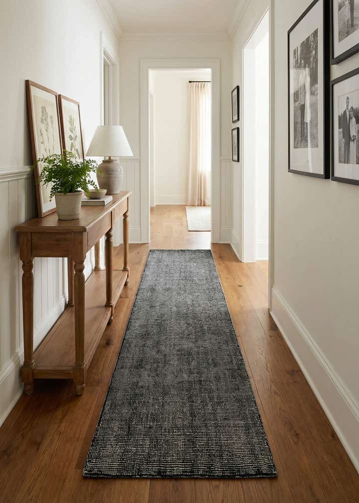 2' x 9' 10 Hand Woven Jill Zarin English Manor Farmhouse Wool Runner Rug