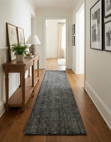 2' x 9' 10 Hand Woven Jill Zarin English Manor Farmhouse Wool Runner Rug