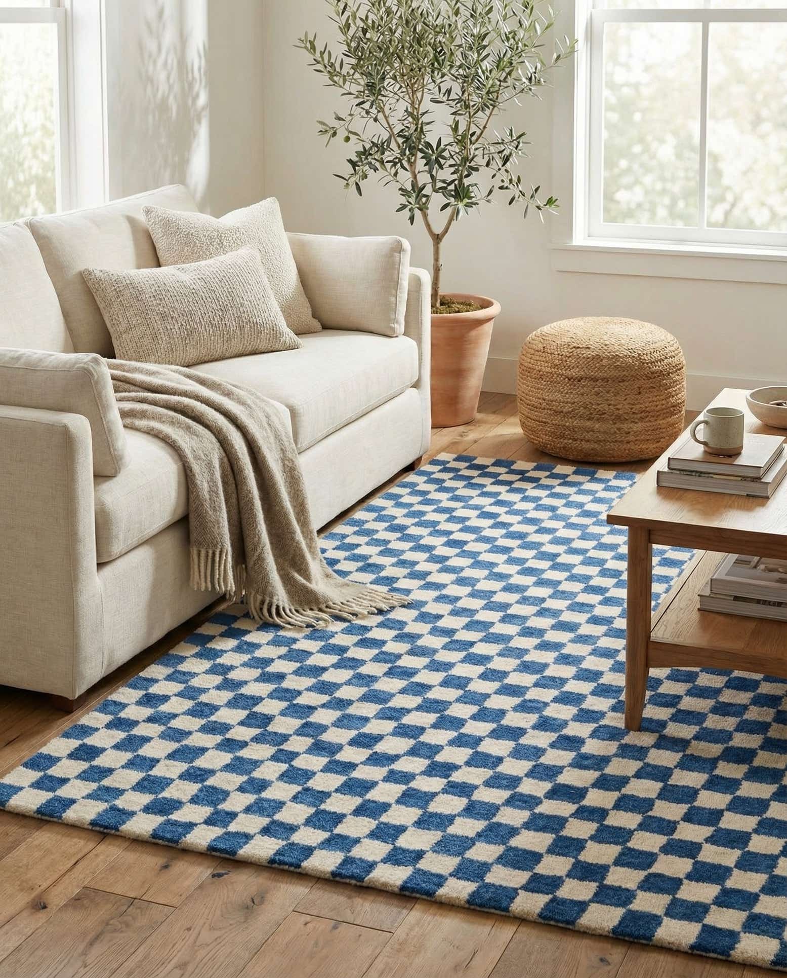 4' 1 x 6' 1 Gabbeh Wool Rug