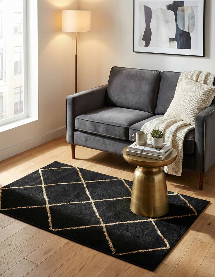 Detail image of 2' x 3' Vogue Geo Rug