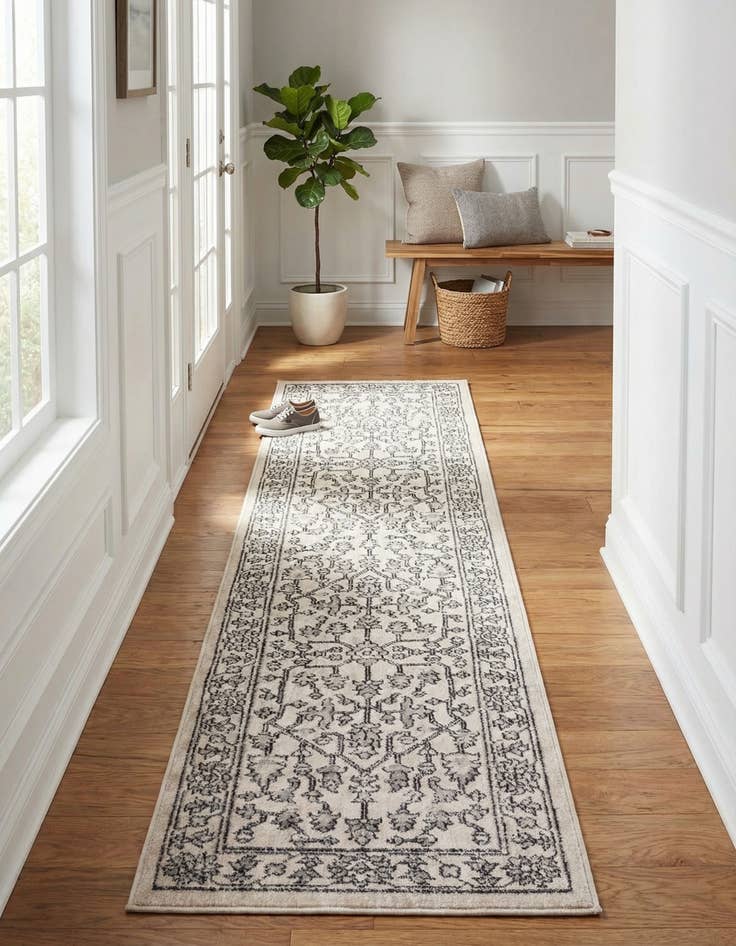 Detail image of 2' x 8' Eco Traditional Runner Rug