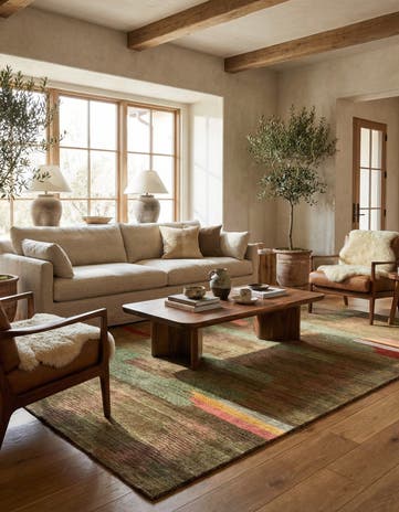 5' 10 x 8' Juma Wool Rug