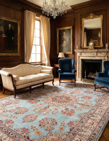 7' 10 x 11' 3 Sabzevar Rug